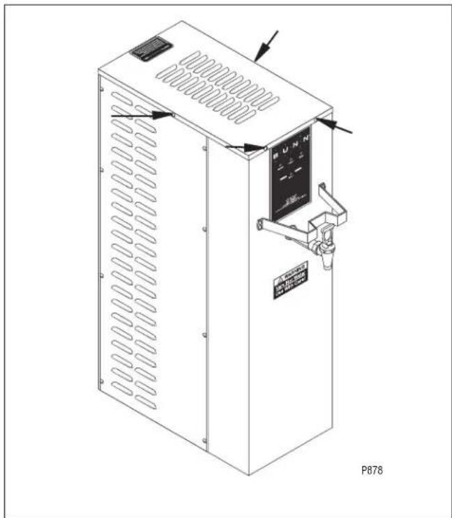 Bunn H10X-80-240 - Component Access - 2