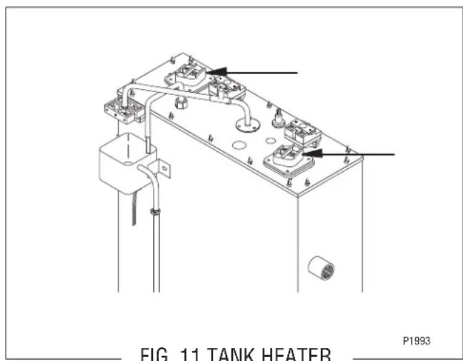 FIG. 11 TANK HEATER P1993