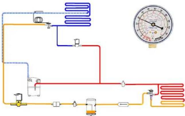 Ice-O-Matic CIM0330HA - REFRIGERATION SECTION - 1