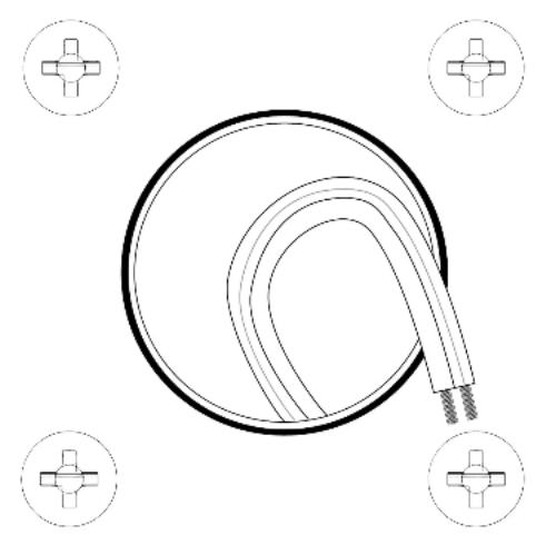 iPort 72350 - Screw the provided anchors into the wall where marked. - 2