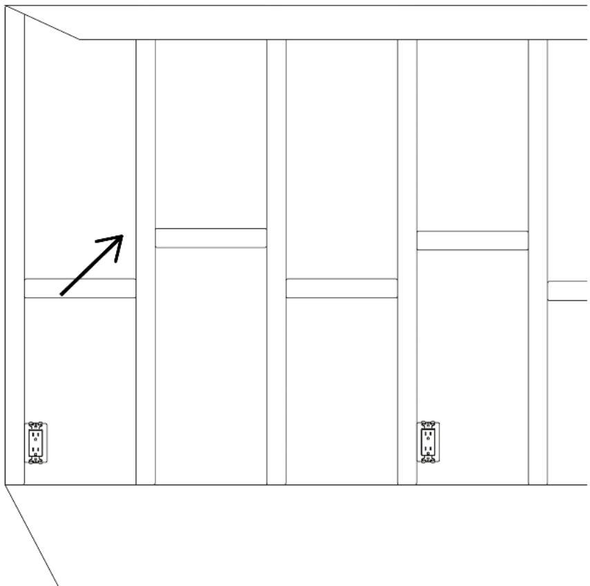 iPort 72350 - Determine the desired location of the IPORT CONNECT PRO WallStation will live when the construction is completed. - 1