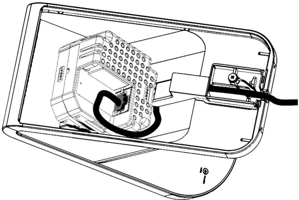 iPort 72353 - Run a Cat 5 Cable through the cable housing and attach to the PoE + Splitter. - 2