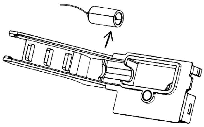 iPort 72353 - Disconnect the DC Barrel cable if installed and pop out the BaseStation Cable Housing cover. - 3