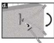 Gabor TMP-X - Attaching the Wall Bracket to Metal Studs - 9