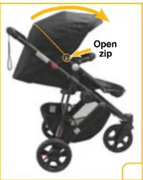 Open zip