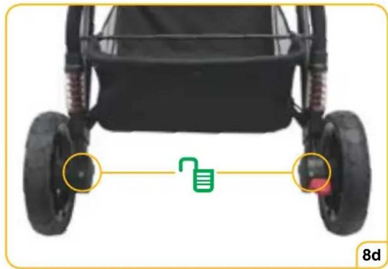 SAFETY 1ST Wanderer X - OPERATING BRAKES - 4
