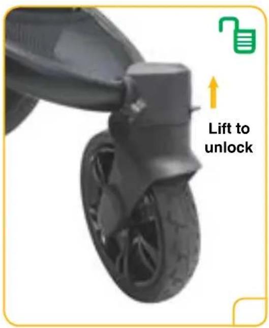 Lift to unlock