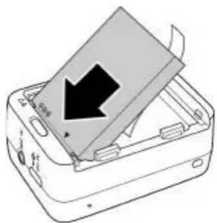 COBRA WASPcam 9902 - Installing the Battery - 2