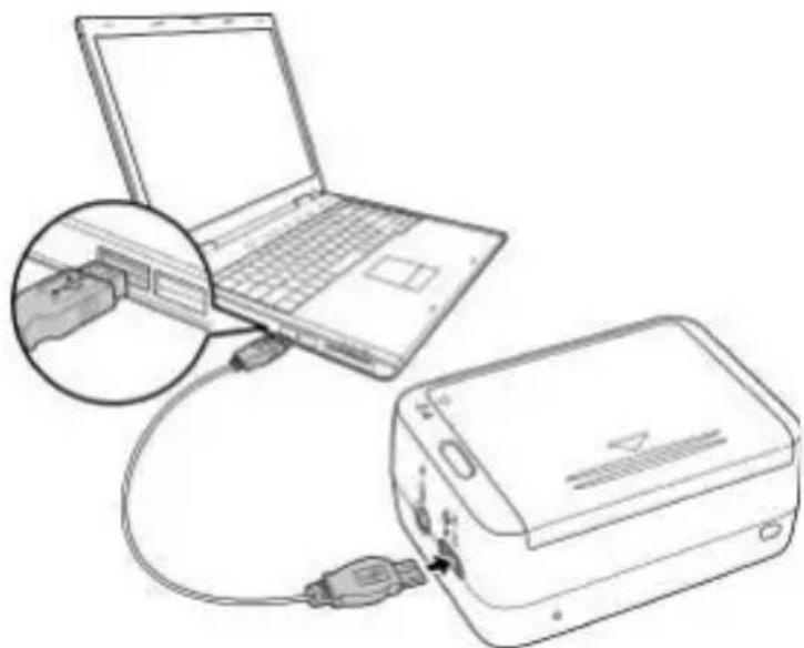COBRA WASPcam 9902 - Connecting to PC (Micro USB Cable) - 1