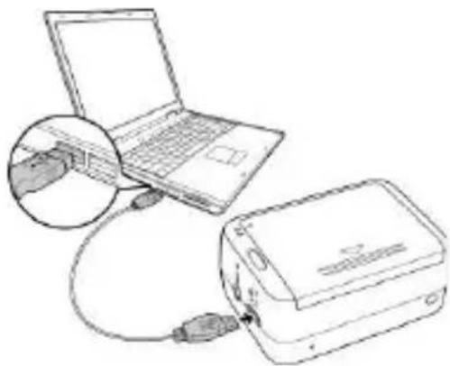 COBRA WASPcam 9902 - Charging the Battery - 1