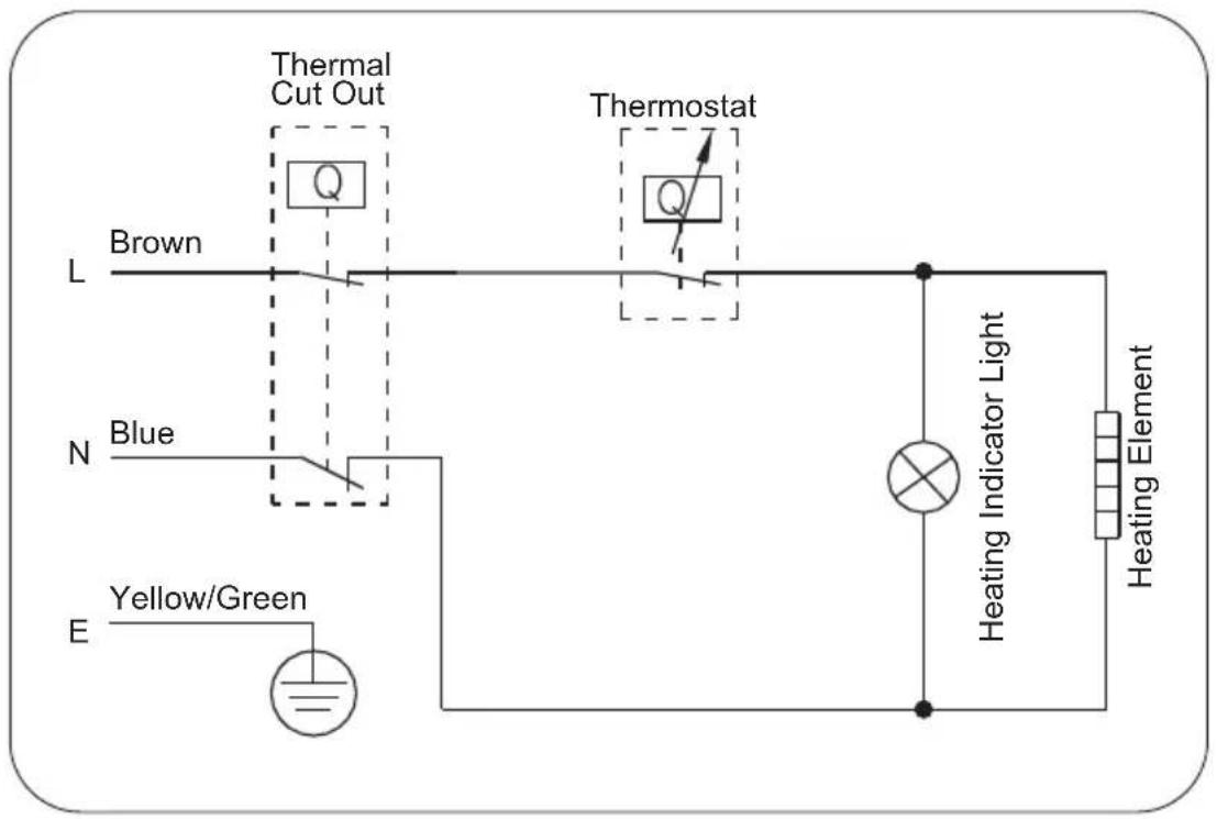 Jocel JT80L400161 - Internal Wire Diagram - 1
