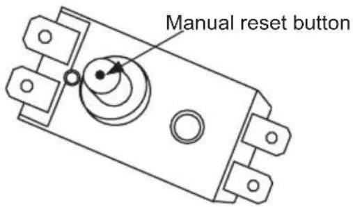 Manual reset button