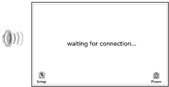 waiting for connection... Setup Power
