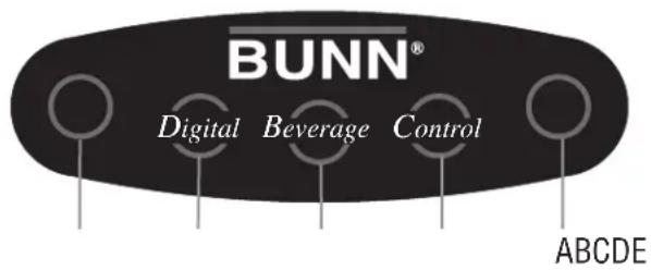 BUNN® Digital Beverage Control ABCDE
