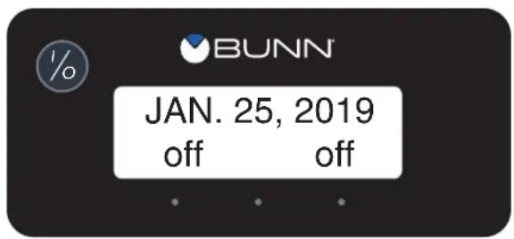 % BUNN JAN. 25, 2019 off off