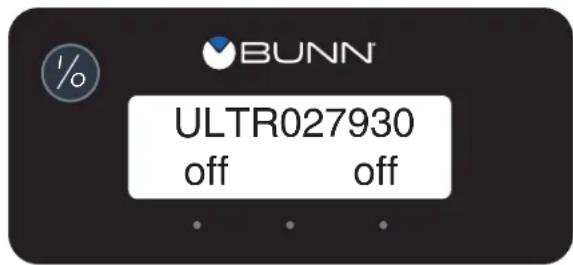 % BUNN ULTR027930 off off