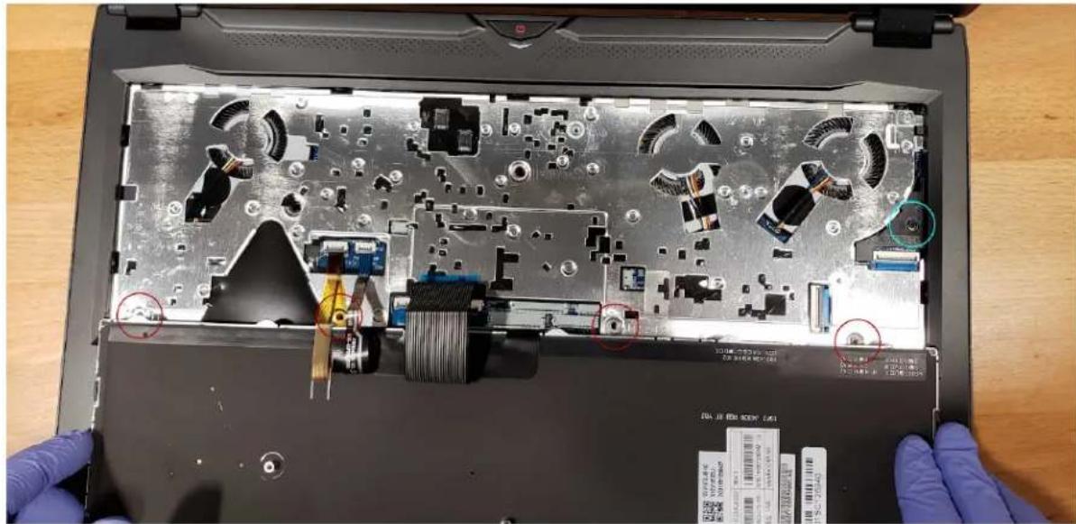 System76 Oryx Pro - Photo guide for bottom cover removal/replacement - 4