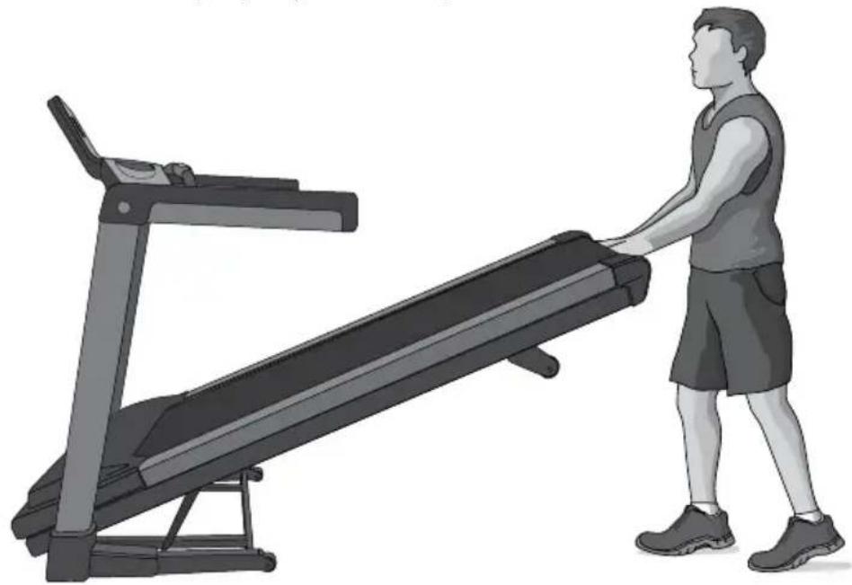 LifeSpan TR4000iT - Folding the Treadmill - 1