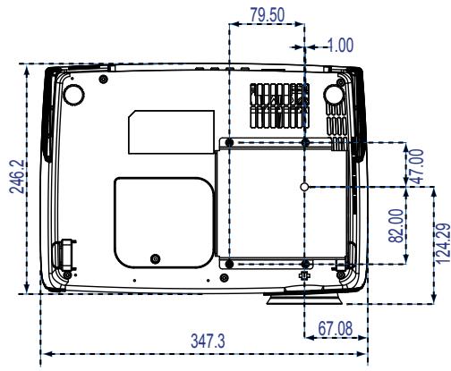 OPTOMA HD72i - Installation en plafond - 3