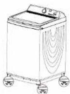 Element ETW4527BW - • STEP 4: Leveling your washer - 3