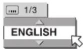 ROTEL RDV-1040 - Selecting the Subtitle Language (SUBTITLE) - 2