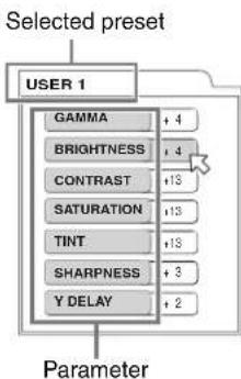 ROTEL RDV-1040 - To Adjust the Picture Quality (VFP) - 3