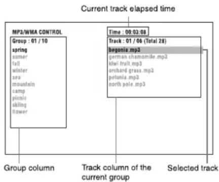 ROTEL RDV-1040 - Selecting a Group and Track - 1