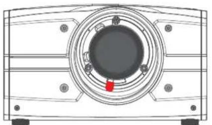 Barco F70-4K8 - Remove a lens - 1