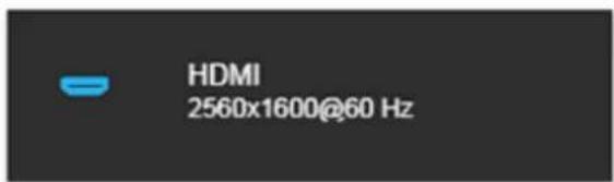 HDMI 2560x1600@60 Hz
