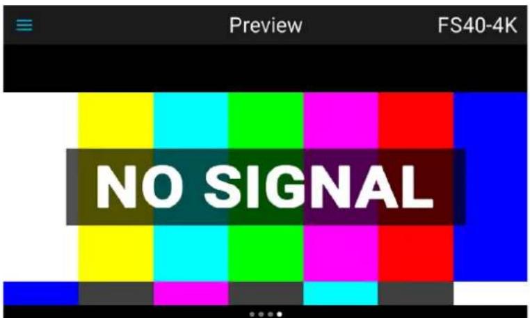 Preview FS40-4K NO SIGNAL