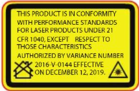 Barco F70-4K8 - Safety symbols - 5