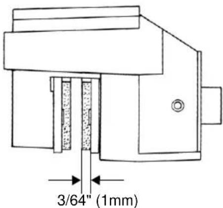 3/64" (1mm)