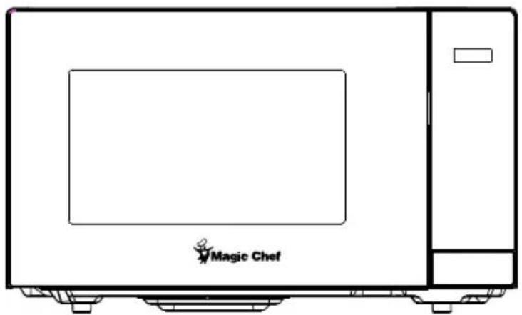 Magic Chef HMM1110B - Countertop Microwave Oven - 1