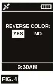 REVERSE COLOR: YES NO 9:30AM FIG. 4