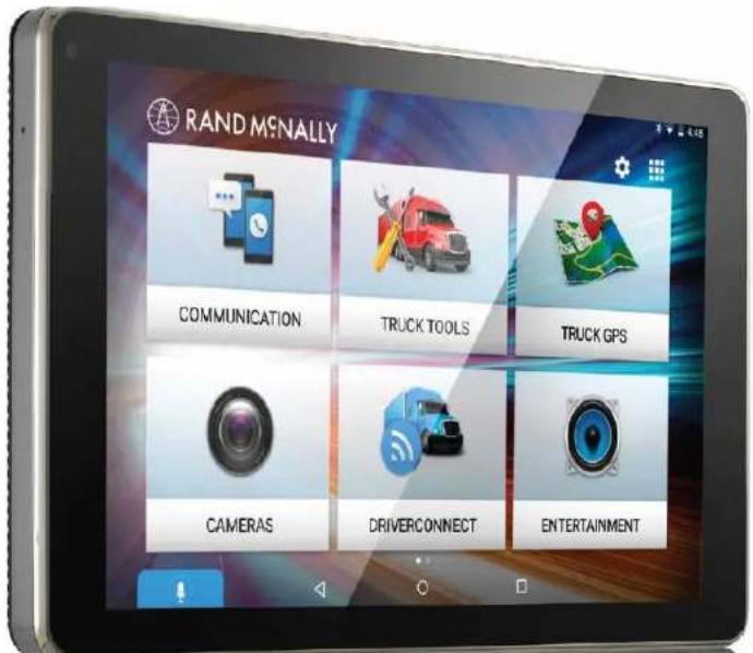 RAND MSNALLY COMMUNICATION TRUCK TOOLS TRUCK GPS CAMERAS DRIVERCONNECT ENTERTAINMENT