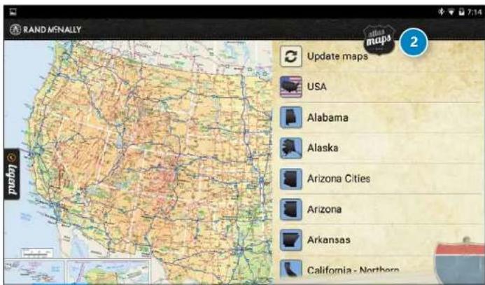 RAND MENALLY Update maps USA Alabama Alaska Arizona Cities Arizona Arkansas California - Northern
