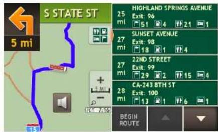 S STATE ST 5 mi 25 mi HIGHLAND SPRINGS AVENUE Exit: 96 51 4 21 1 27 mi SUNSET AVENUE Exit: 98 18 1 4 27 mi 22ND STREET Exit: 99 29 2 15 4 28 mi CA-243 BTH ST Exit: 100 13 1 6 1 BEGIN ROUTE