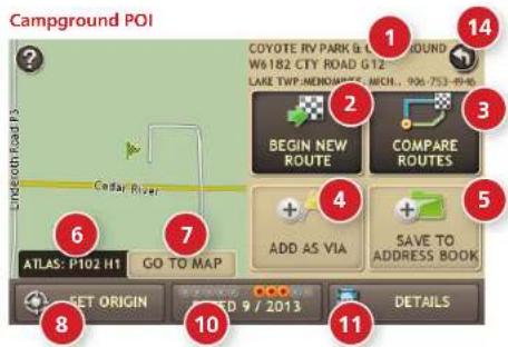 Campground POI COYOTE RV PARK & G 12 ROAD W6182 CTY ROAD G 12 CAKE TWP MEMORATE MICH... 006-753-99-80 BEGIN NEW ROUTE COMPARE ROUTES ADD AS VIA SAVE TO ADDRESS BOOK ATLAS: P102 H1 GO TO MAP SET ORIGIN 9 / 2013 DETAILS