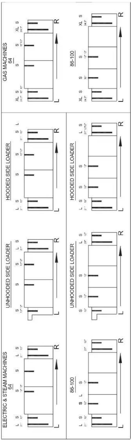 Jackson AJ-100 - CURTAIN INSTALLATION DIAGRAMS - 1