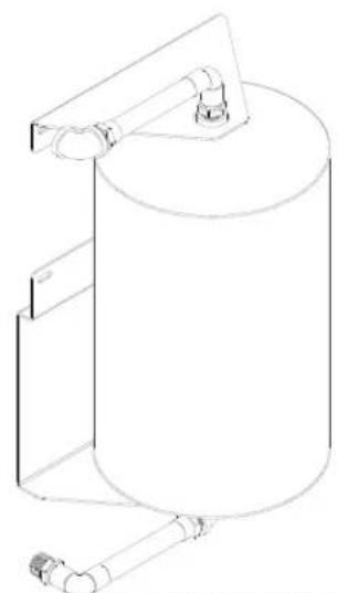 Jackson AJ-100 - TANK, RINSE BOOSTER (CGP MODELS ONLY) - 3
