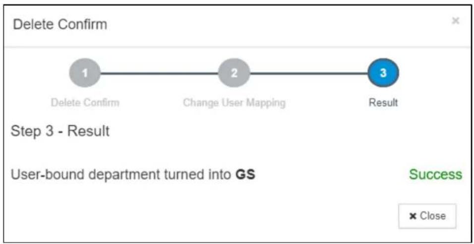 ACTi LACS3000 - Delete User Department Groups - 4