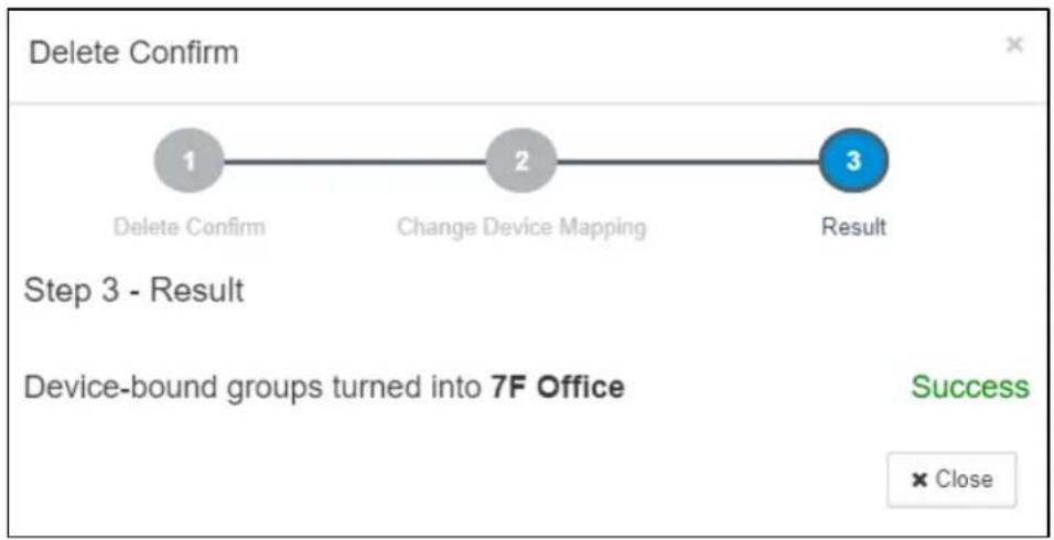 ACTi LACS3000 - Delete Device Groups - 3