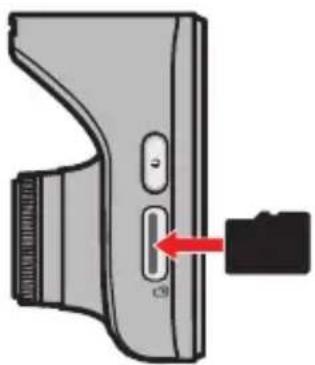 MAGELLAN MiVue 508 - Inserting a memory card - 1