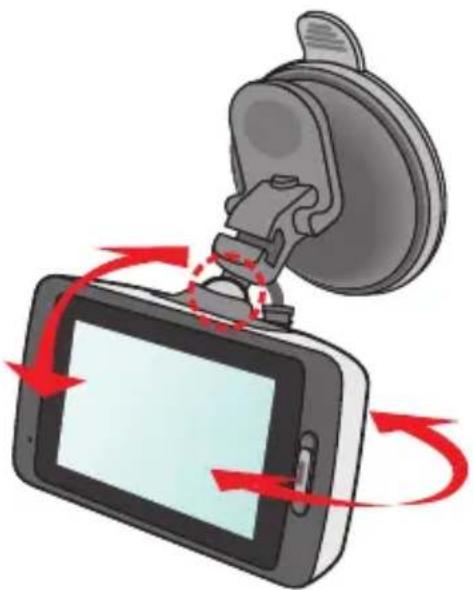 MAGELLAN MiVue 638 - Using your recorder in a vehicle - 4