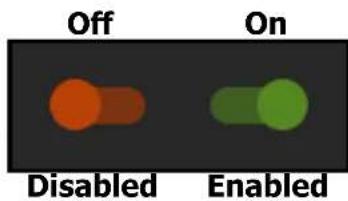 Off On Disabled Enabled
