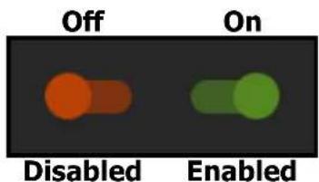 Off On Disabled Enabled