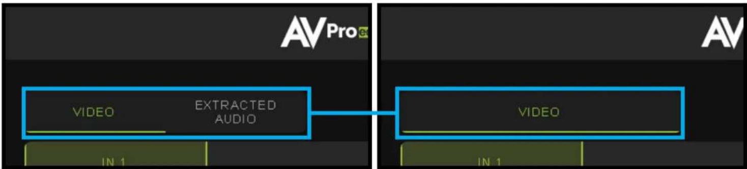 AVPro Edge AC-MX-88 - WebUI: Audio Matrix - 1