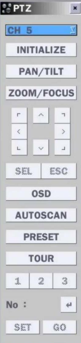 Speco Technologies D8VN - 5-1-1. PTZ Control - 1
