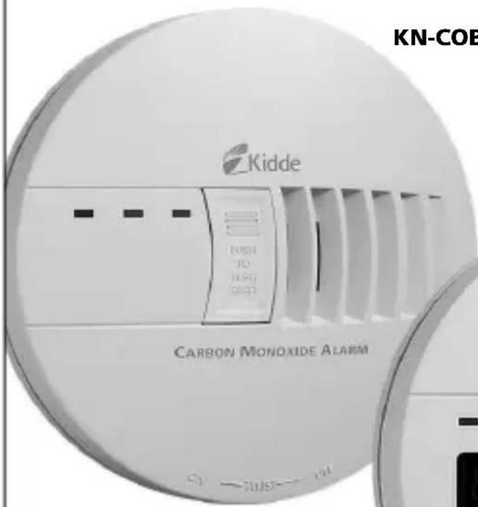 KN-COE Kidde FUSH TO HEAVY COAST CARBON MONOXIDE ALARM