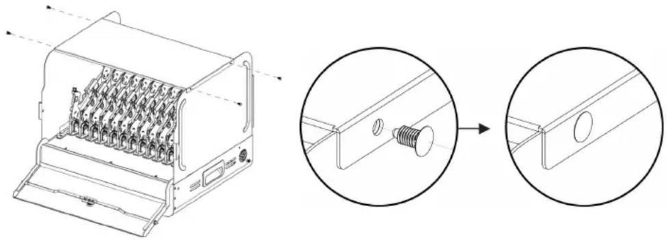 AVer E12 - Step 7: Install top cover (Optional) - 1
